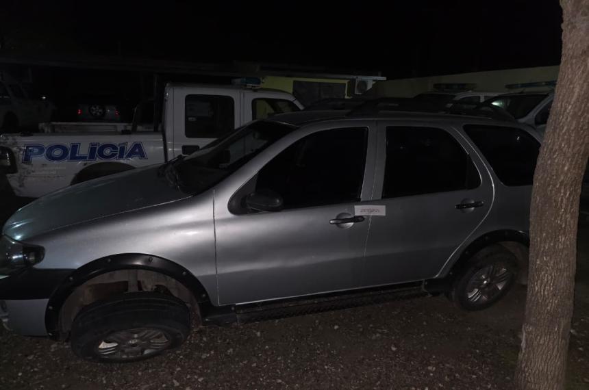 El auto secuestrado por la Seccional Segunda