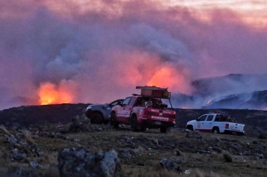 Los incendios comenzaron este viernes en la zona de laQuebrada del Condorito