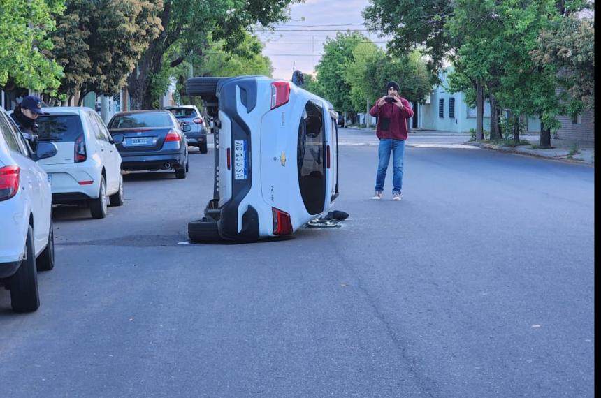 El accidente ocurrió en la calle 5 entre las calles 22 y 24