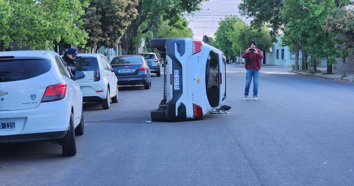 El accidente ocurrió en la calle 5 entre las calles 22 y 24