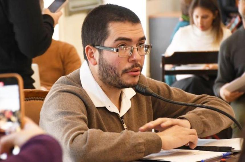 El concejal radical santarroseño Diego Camargo