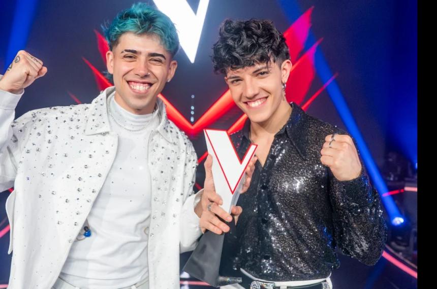 Luck Ra y Nicols Behringer en el festejo