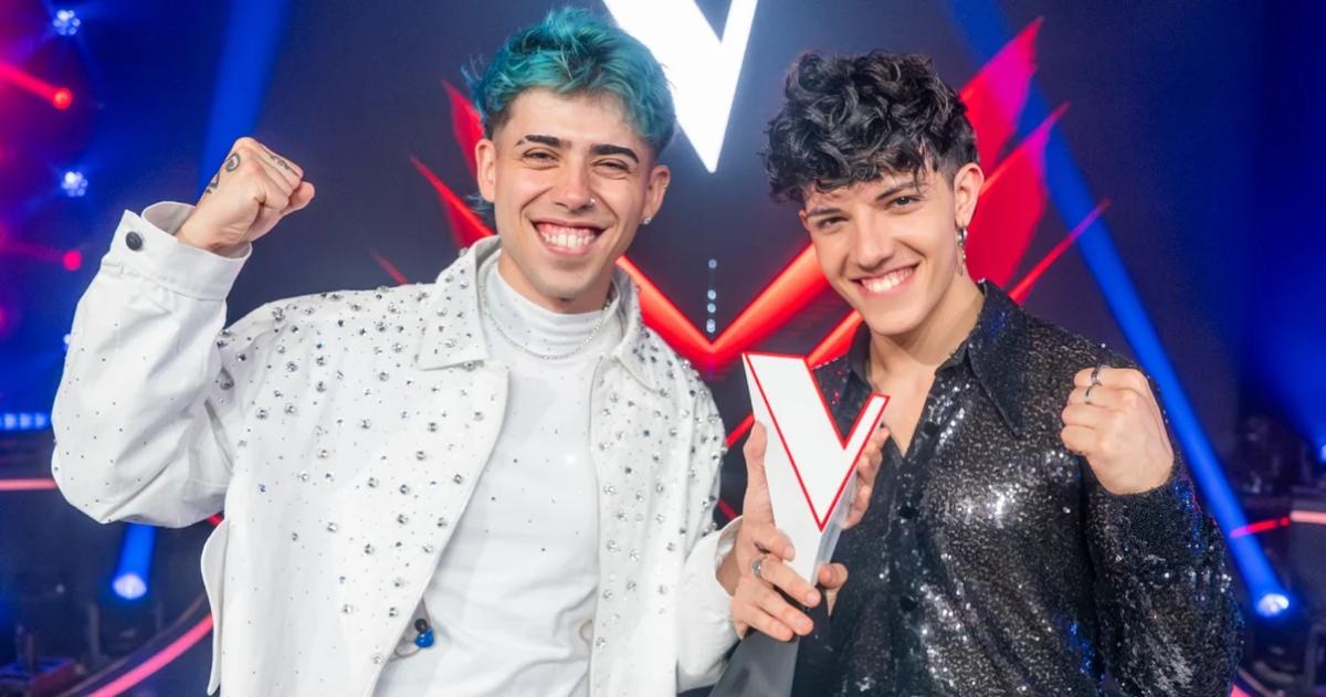 Luck Ra y Nicols Behringer en el festejo