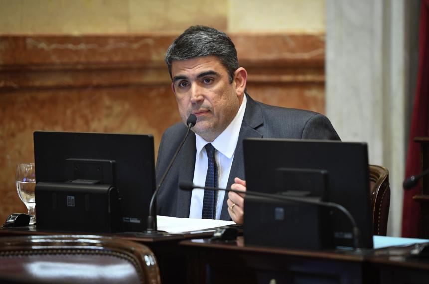Senador nacional por el peronismo pampeano Paly Bensusn