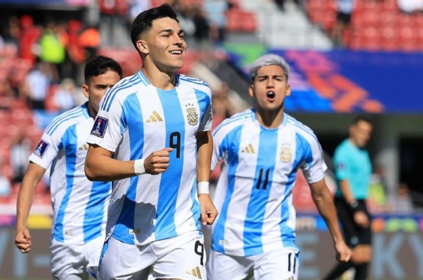 La Selección Argentina Sub 20 enfrenta a Colombia desde las 20 horas