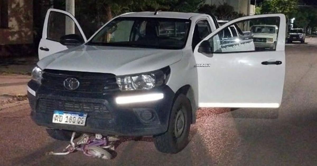 El siniestro vial fatal se produjo en la esquina de Víctor del Carril e Yrigoyen