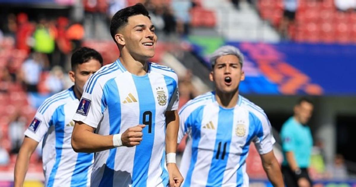 La Selección Argentina Sub 20 enfrenta a Colombia desde las 20 horas