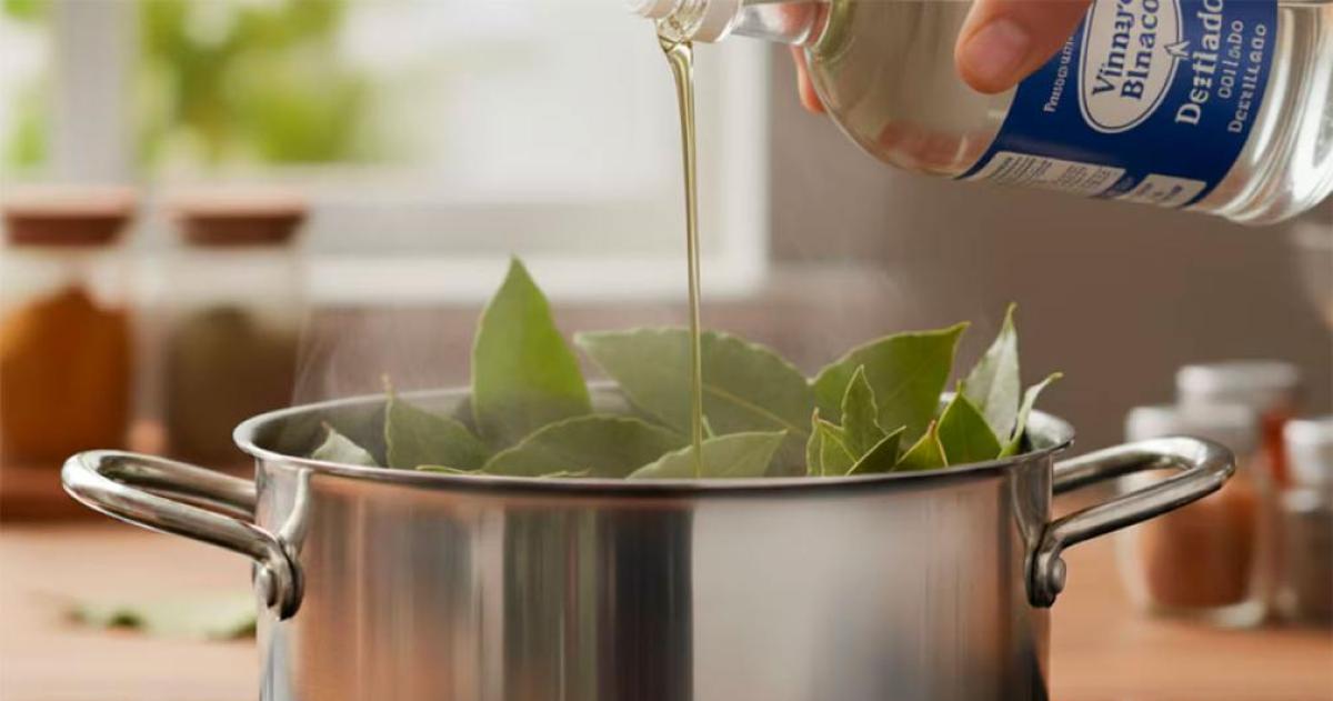 Laurel y vinagre- el truco natural para perfumar y limpiar tu hogar