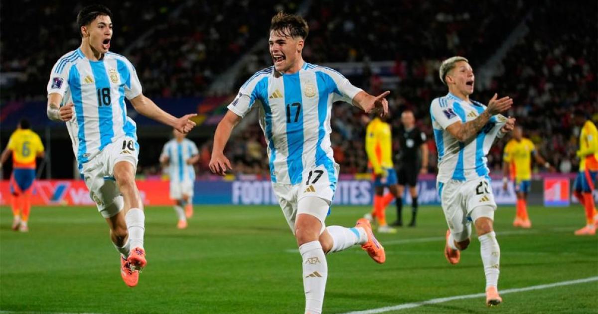 Argentina vencioacute a Colombia y jugaraacute la final del Mundial Sub-20