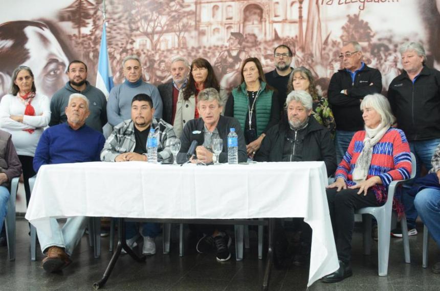 La conducción de la CGT respaldó a Defendemos La Pampa