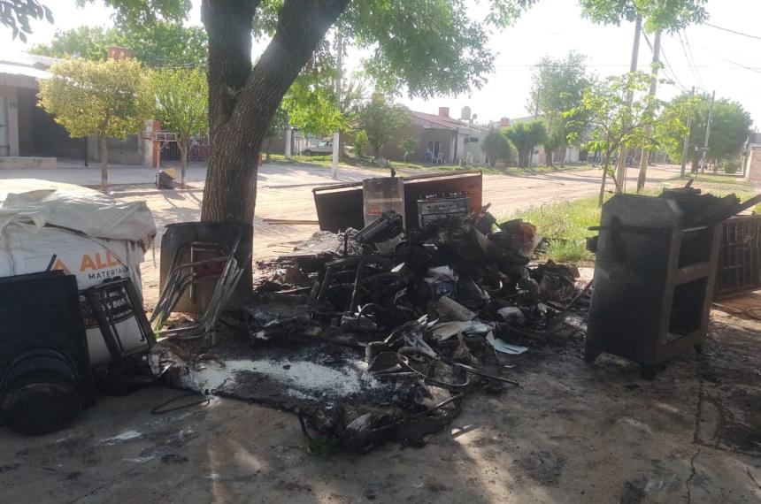 Mónica Gonzlez elaboraba churros pasteles y panificiados y perdió todo en el incendio