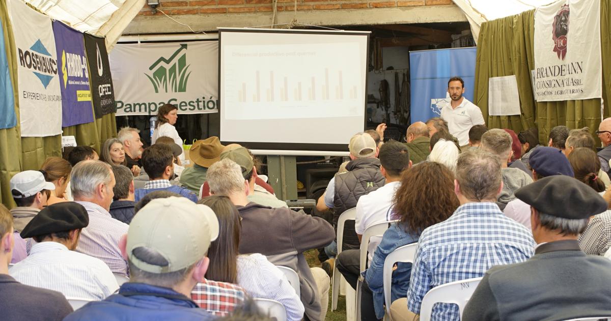 Amplia convocatoria en una jornada sobre la produccioacuten en pastizal semiaacuterido