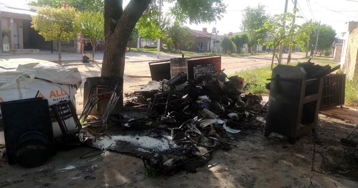 Incendio en Santa Rosa- una pastelera perdioacute todo y piden ayuda para que vuelva a trabajar