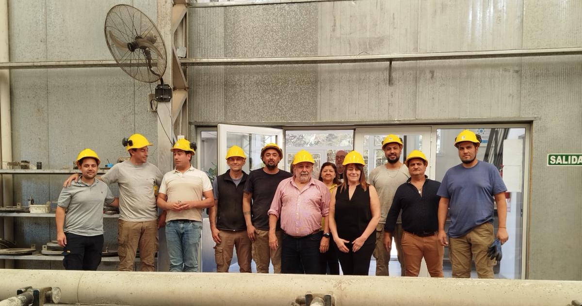 El candidato Ferrn y la intendenta visitaron empresas