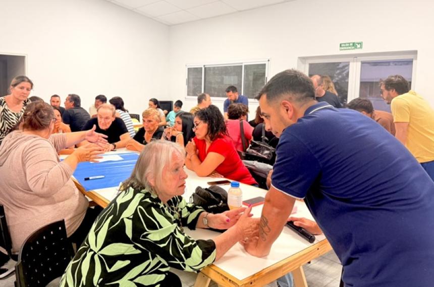 Concretaron Gabinete Abierto en el barrio Rucci