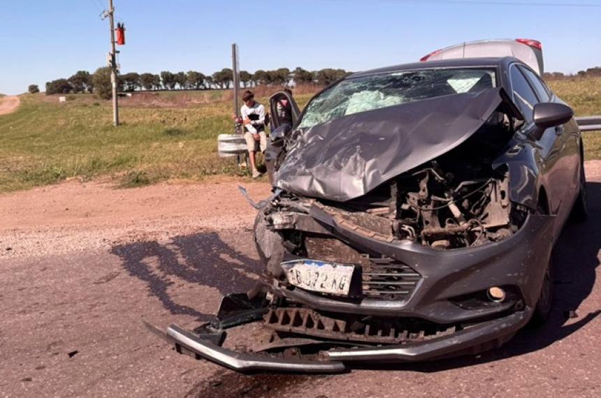 Tres vehículos estuvieron involucrados en el siniestro vial