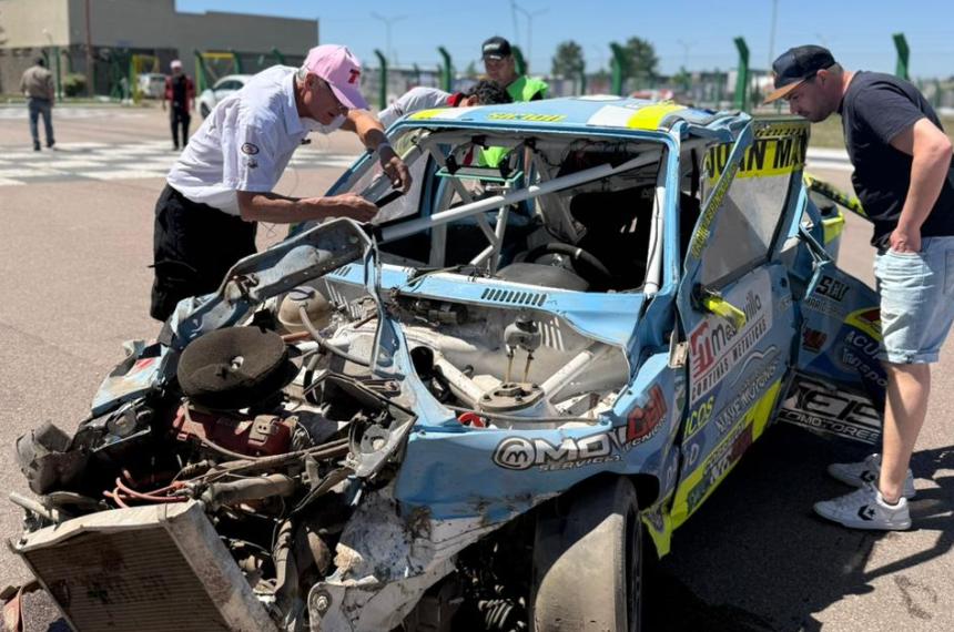 El piloto fue atendido en el Favaloro por precaución