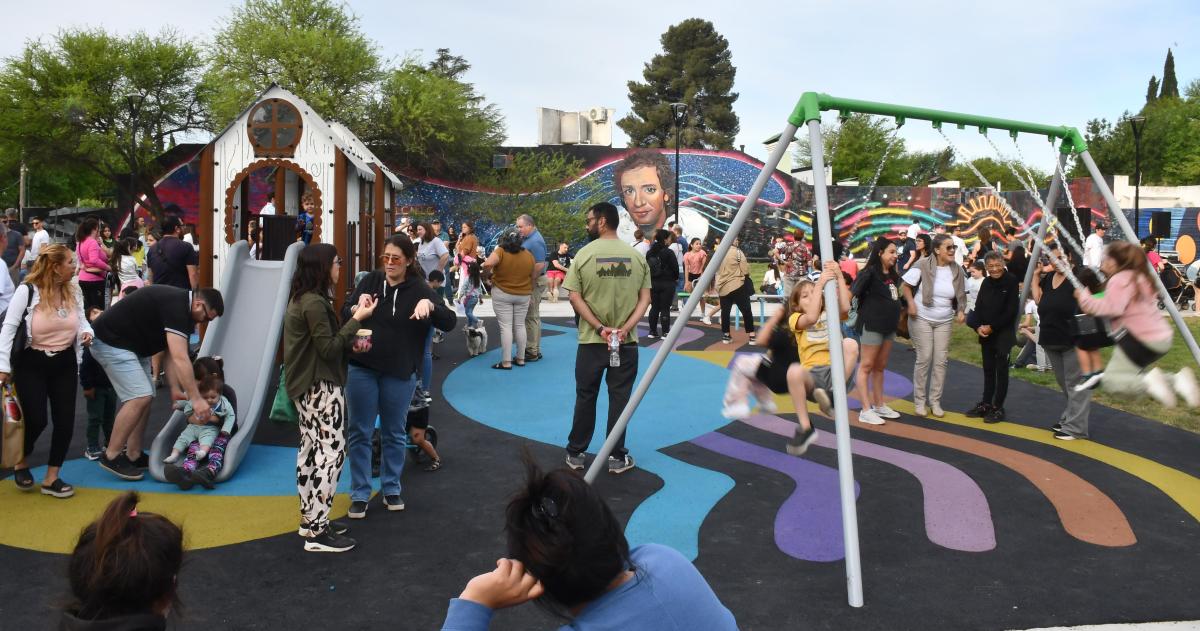 El renovado espacio est ubicado en Perón y Facundo Quiroga