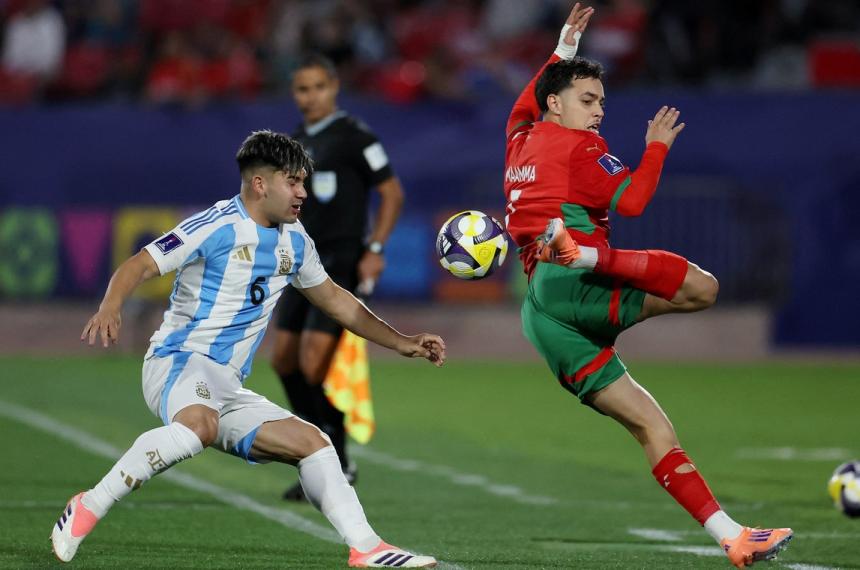 Argentina no arrancó bien en la definición del Mundial Sub 20