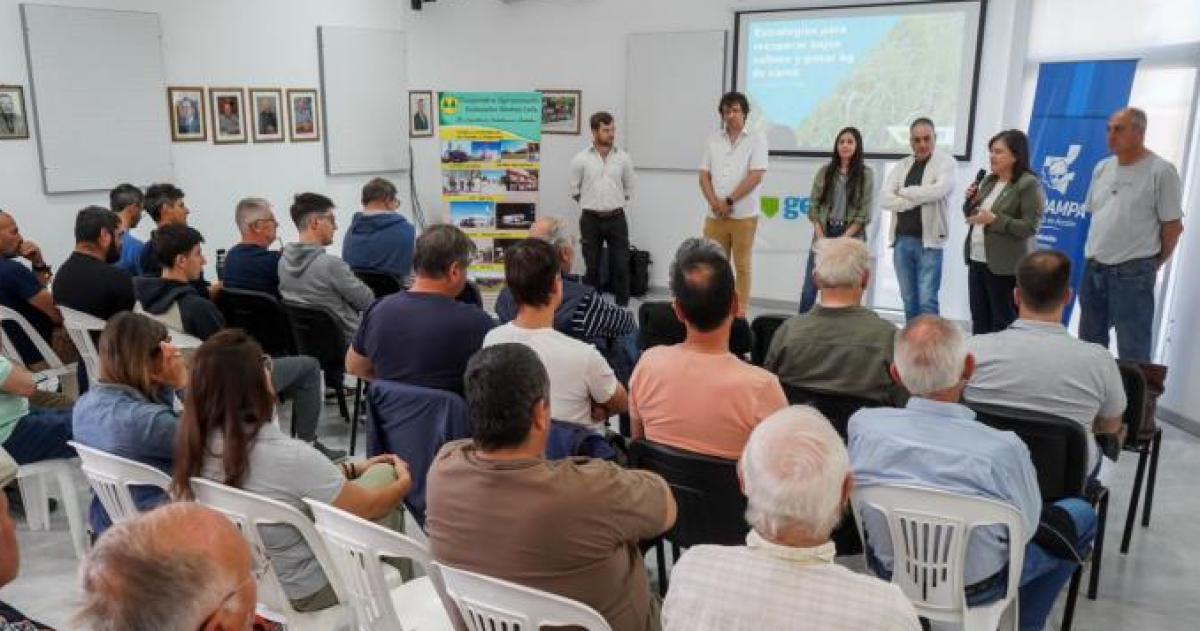 Se realizó una Jornada a campo en Embajador Martini