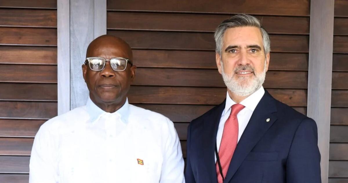 El viaje fue encabezado por Fernando Brun segundo del canciller Gerardo Werthein