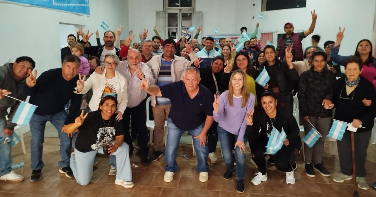 Los candidatos de Defendemos La Pampa visitaron La Maruja