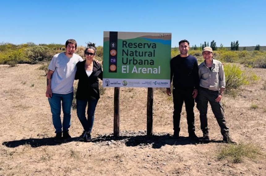 Inauguraron en Duval la Reserva Natural Urbana El Arenal 