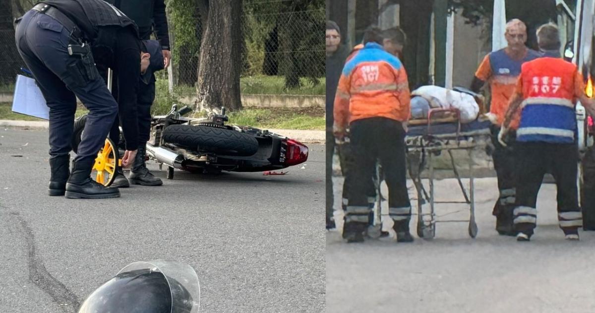  Ambos fueron trasladados de urgencia al Hospital Centeno