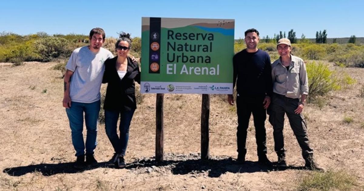 Inauguraron en Duval la Reserva Natural Urbana El Arenal 