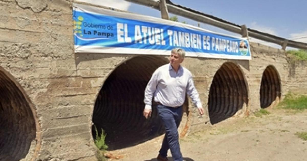 Ziliotto reclamoacute que Mendoza devuelva el Atuel