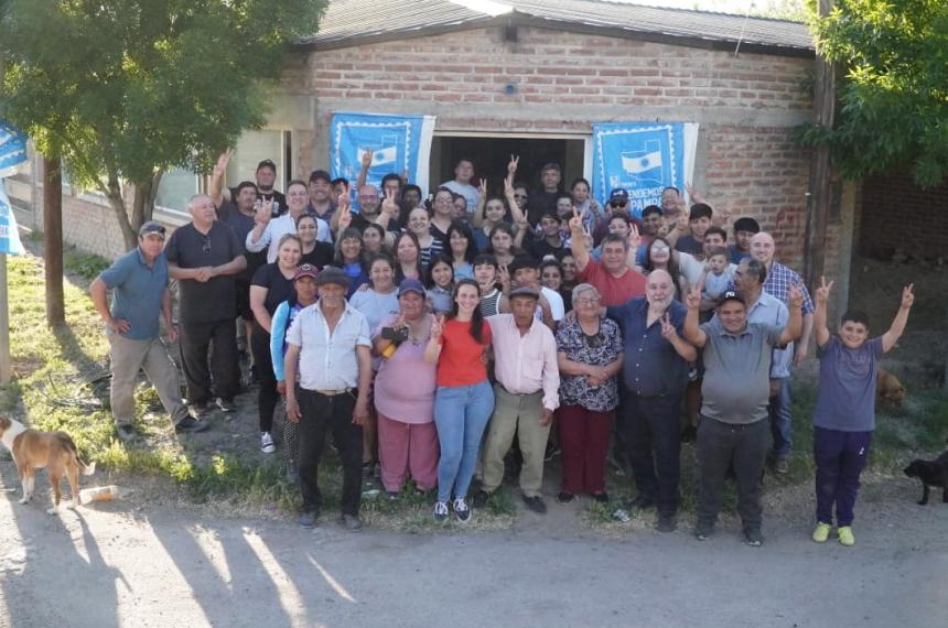 La recorrida de Abelardo Ferrn en los días finales de campaña