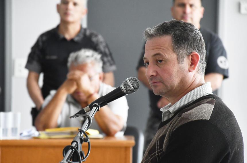 El Comisario Mauro Rossi de la División Accidentología
