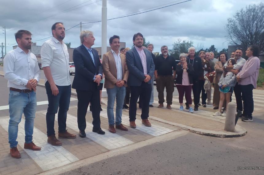Inauguraron oficialmente la nueva avenida Felice de Santa Rosa- jerarquiza la capital pampeana