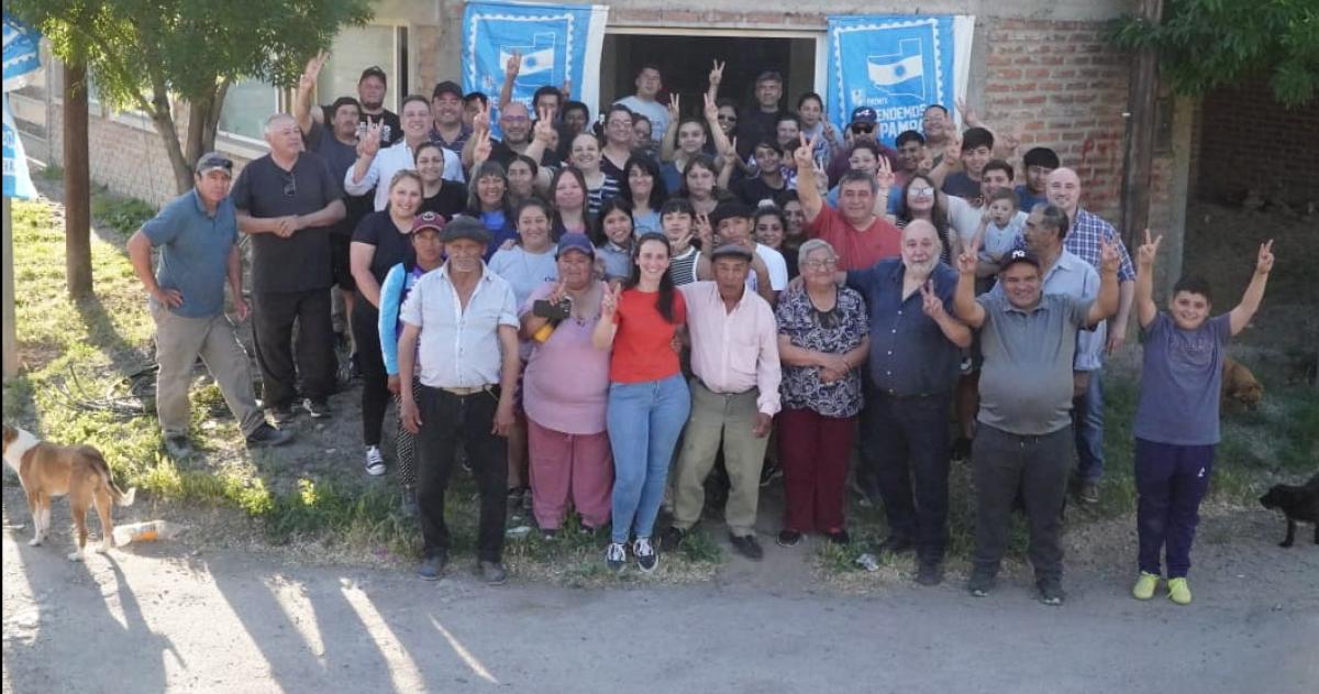 La recorrida de Abelardo Ferrn en los días finales de campaña