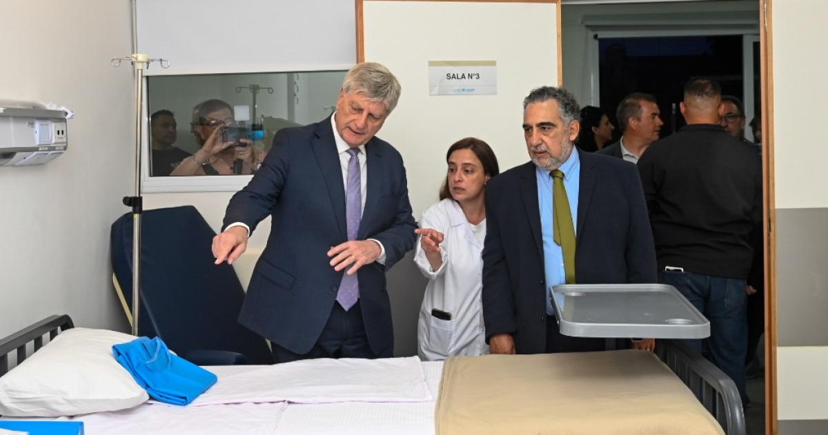 El hospital inició su actividad con servicios esenciales