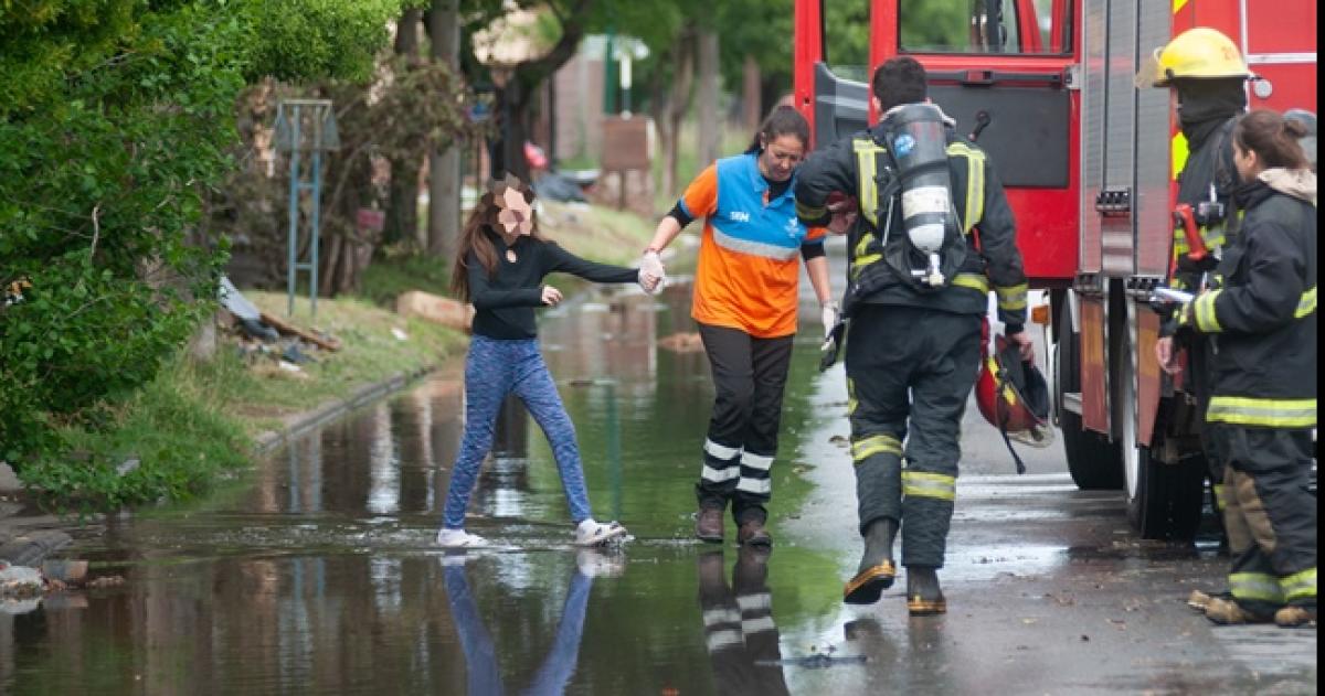 El incendio se produjo en el barrio El Molino