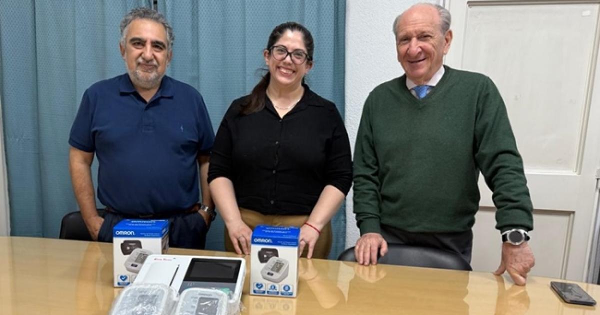 Las autoridades del Ministerio de  Salud entregaron el nuevo equipamiento