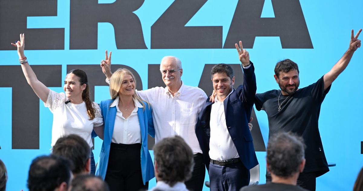 El gobernador bonaerense encabezó el acto de cierre de Fuerza Patria
