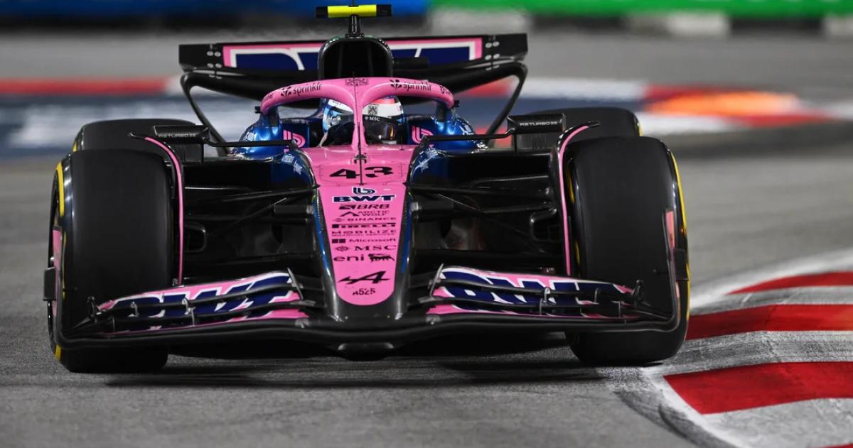 Colapinto quedoacute noveno en la primera praacutectica del Gran Premio de Meacutexico