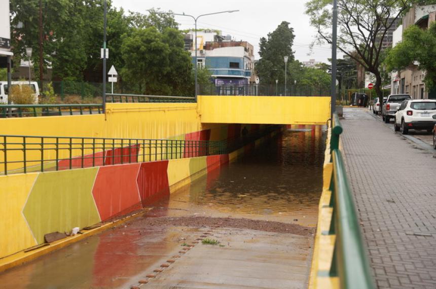 CABA quedó con varios lugares bajo agua