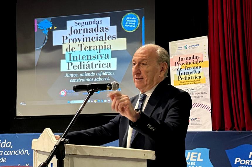 El ministro de Salud de la provincia Mario Kohan