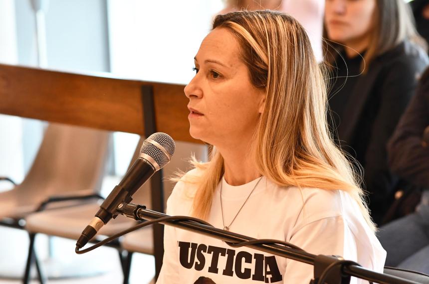 Alejandra Falcón declaró en la primera audiencia del juicio