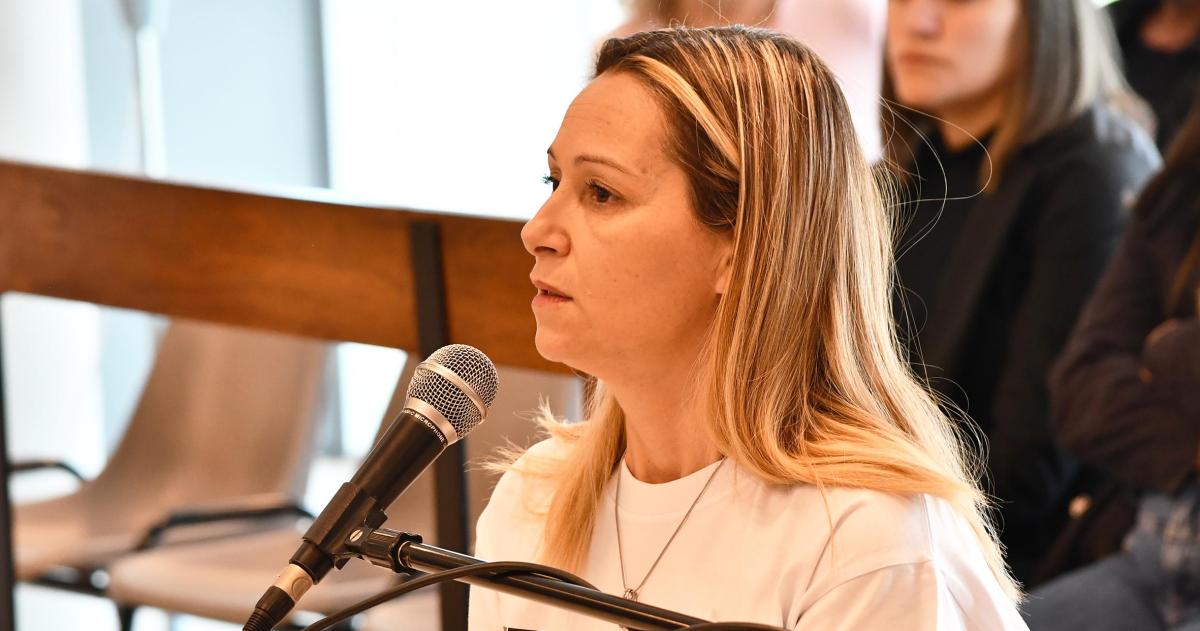 Alejandra Falcón declaró en la primera audiencia del juicio
