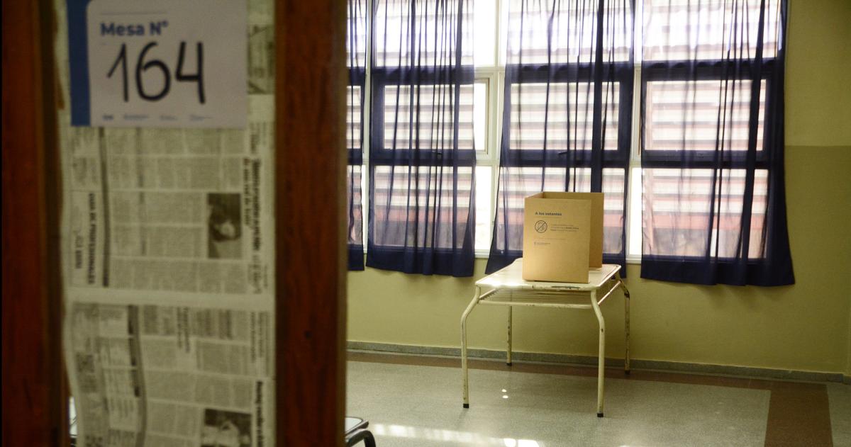 La nota saliente fue la baja afluencia de votantes