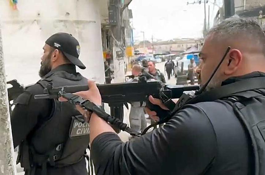 Violencia en Río de Janeiro- al menos 60 muertos en operativos policiales contra Comando Vermelho