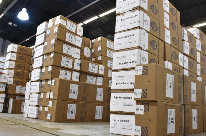 Escrutinio definitivo- no hubo quejas ni planteos