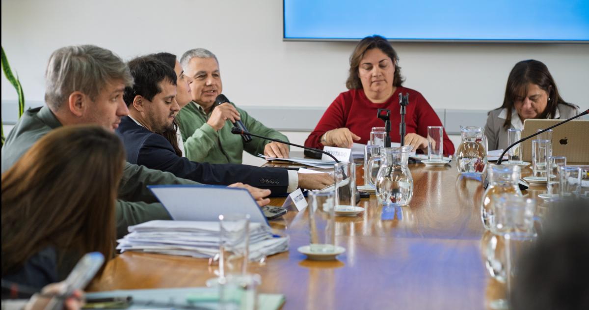 Luis Marcelo Guyet y Leandro Trica estuvieron también en la Legislatura