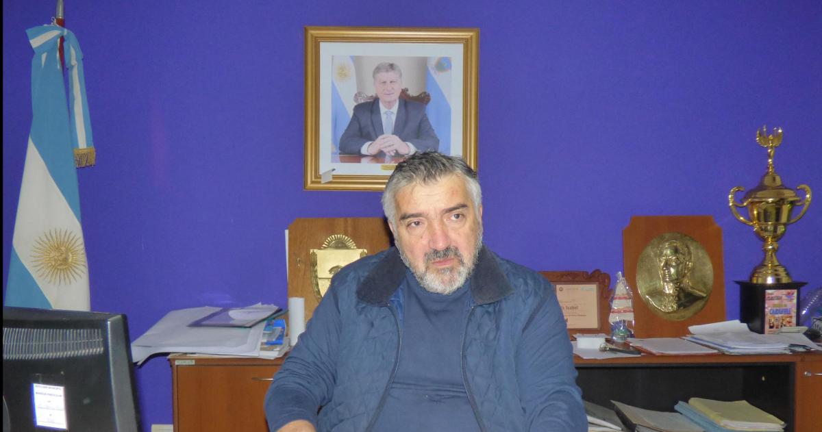 Guillermo Farana intendente de SAnta Isabel