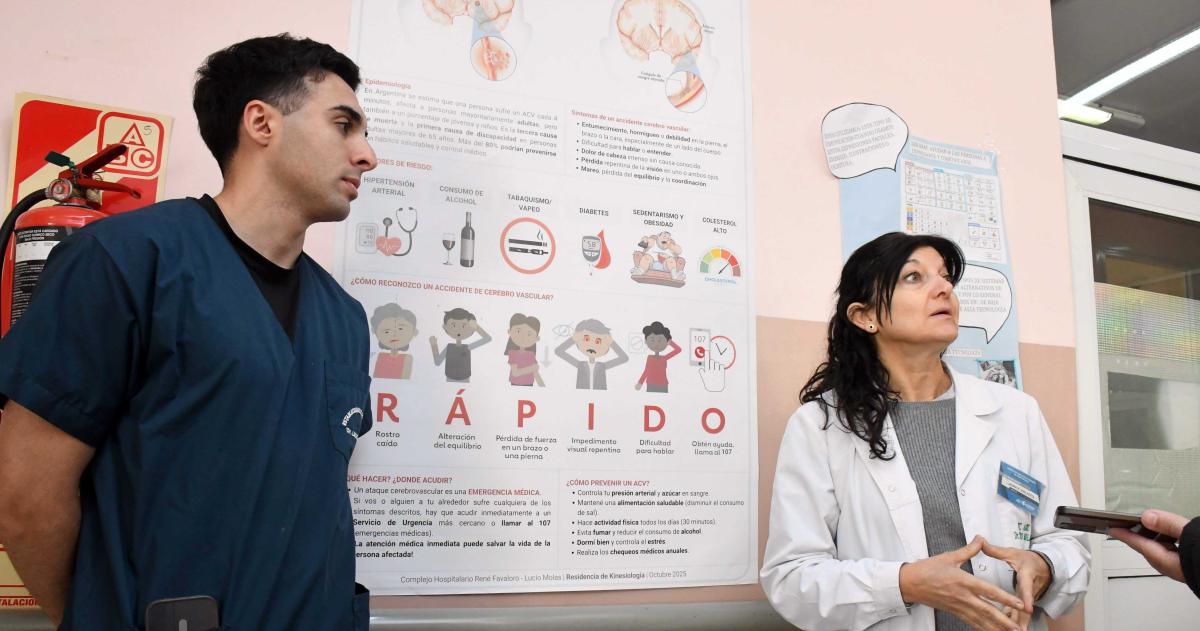 El Servicio de Rehabilitación del Hospital remarcó la gravedad del problema