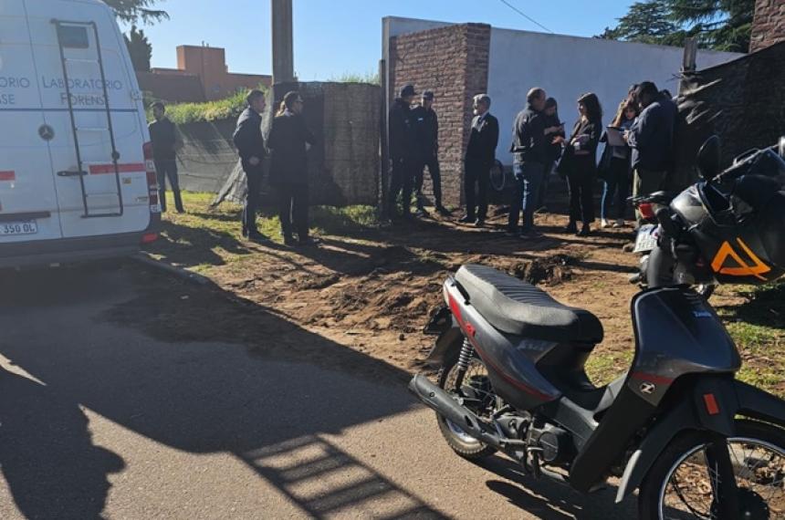 Fiscal juez querellantes y la AIC paticiparon de la inspección ocular